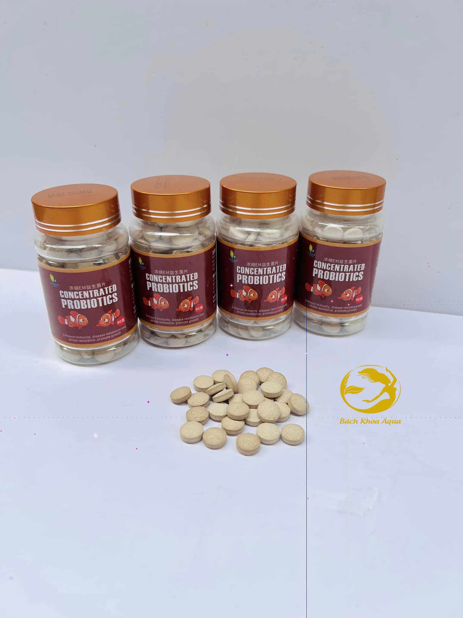 Vi sinh dạng viên nén Jeneca làm trong nước hiệu quả - 80g